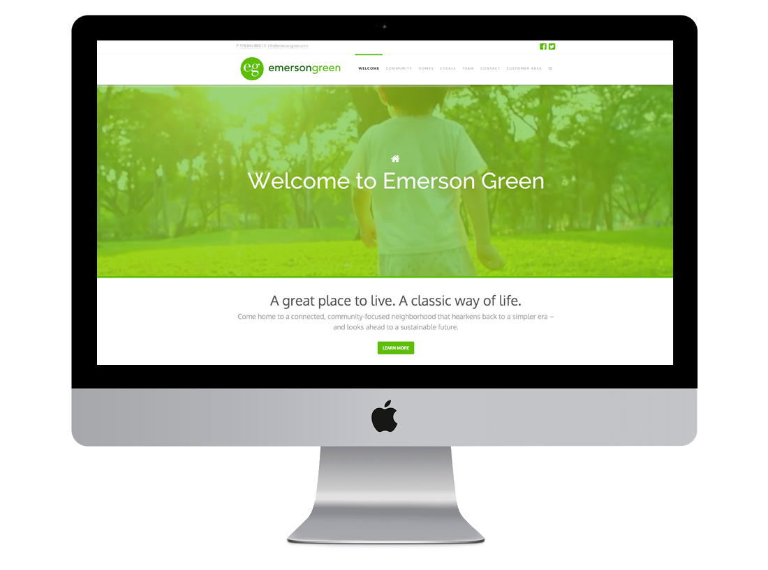 Emerson Green website